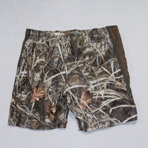 World Wide Sportsman Camo Brown Men Shorts Fishing Outdoor Size 2XL